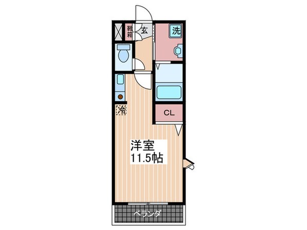 コ－トレジデンスの物件間取画像